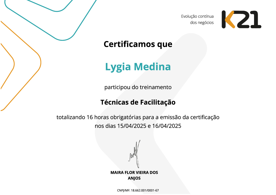 Certificado K21